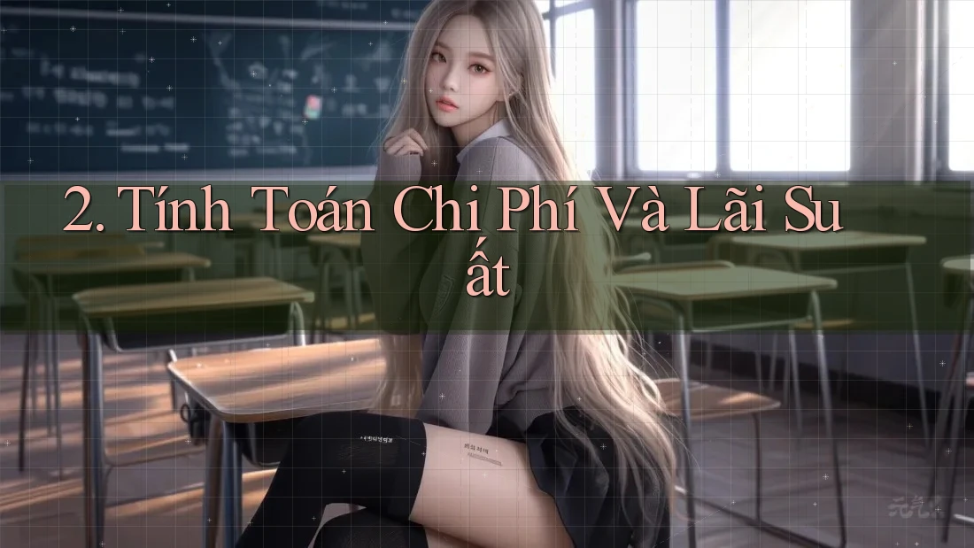 2. Tính Toán Chi Phí Và Lãi Suất 2. Tính Toán Chi Phí Và Lãi Suất