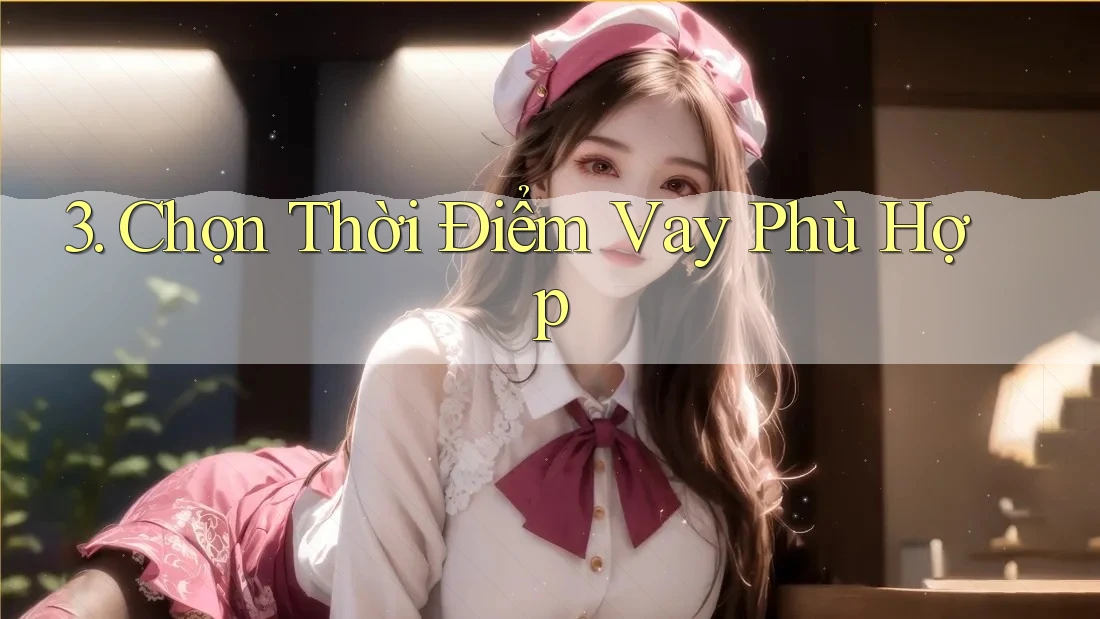 3. Chọn Thời Điểm Vay Phù Hợp 3. Chọn Thời Điểm Vay Phù Hợp