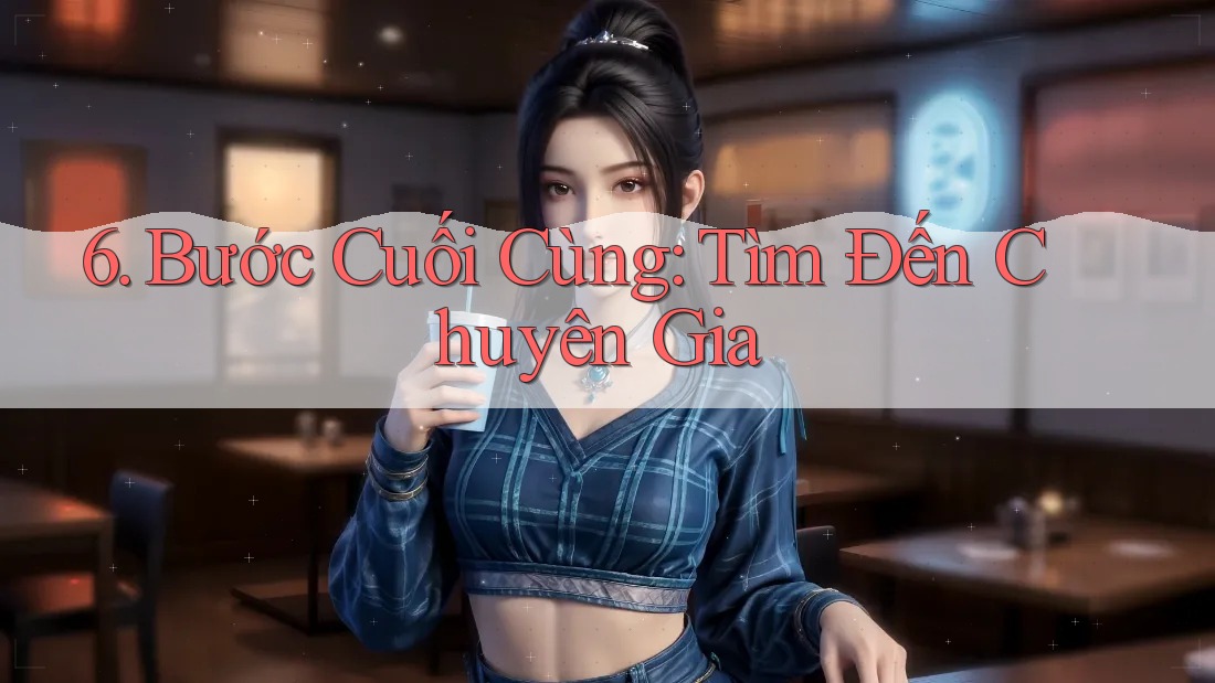 6. Bước Cuối Cùng: Tìm Đến Chuyên Gia