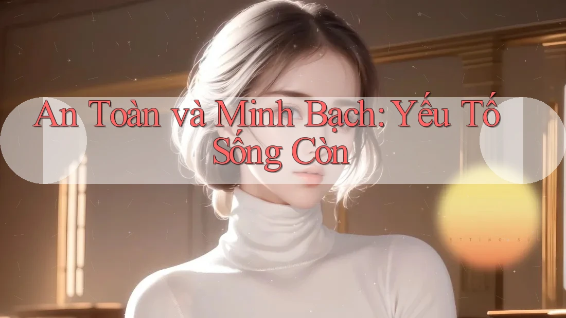 An Toàn và Minh Bạch: Yếu Tố Sống Còn