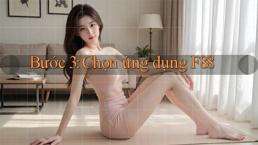 Bước 3: Chọn ứng dụng F88