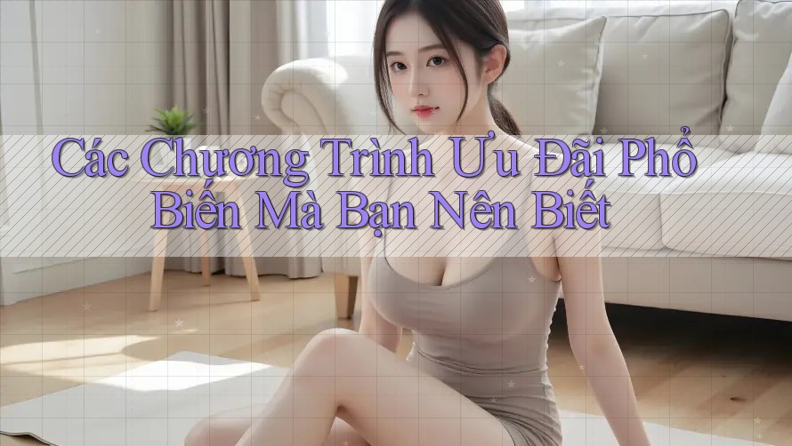 Các Chương Trình Ưu Đãi Phổ Biến Mà Bạn Nên Biết