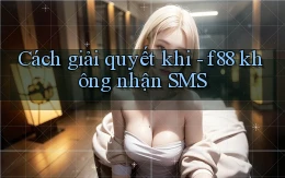 Cách giải quyết khi   f88 không nhận SMS