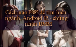 Cách nào F88 để tìm hiểu ngành, Android 12   chứng nhận BMM
