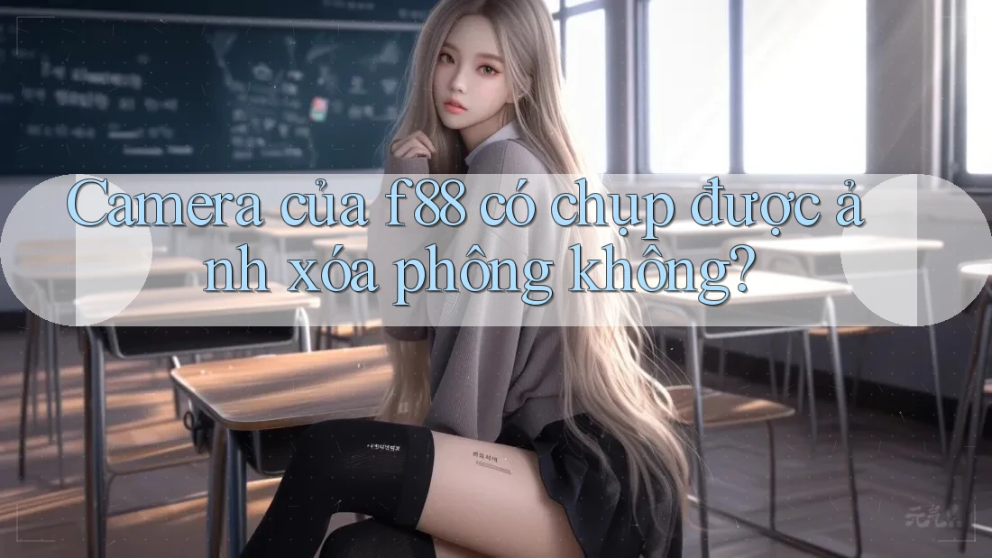 Camera của f88 có chụp được ảnh xóa phông không?