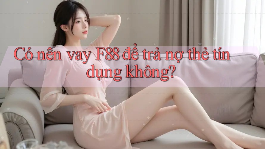 Có nên vay F88 để trả nợ thẻ tín dụng không?