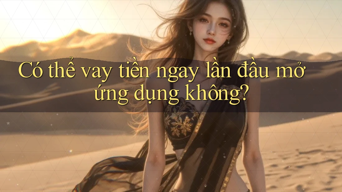 Có thể vay tiền ngay lần đầu mở ứng dụng không? Có thể vay tiền ngay lần đầu mở ứng dụng không?