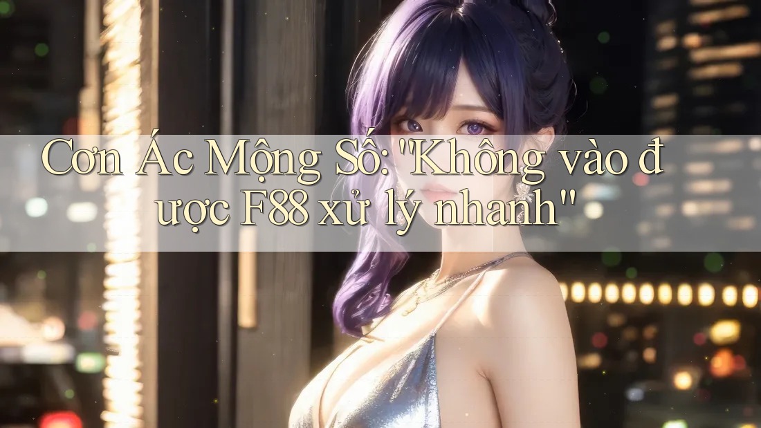 Cơn Ác Mộng Số: “Không vào được F88 xử lý nhanh” Cơn Ác Mộng Số: “Không vào được F88 xử lý nhanh”