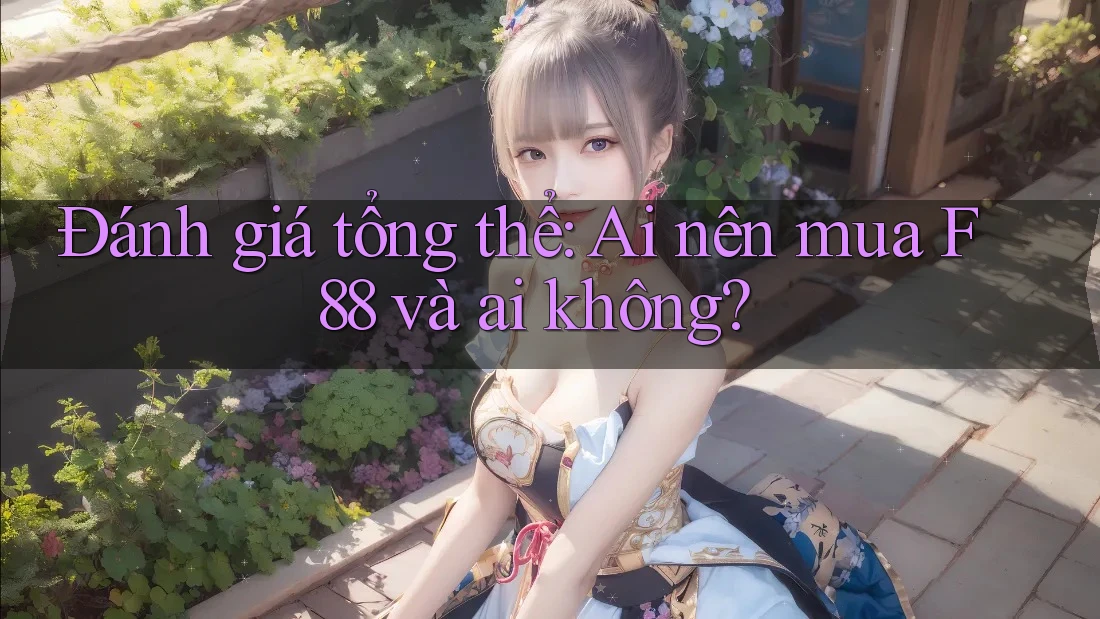 Đánh giá tổng thể: Ai nên mua F88 và ai không? Đánh giá tổng thể: Ai nên mua F88 và ai không?