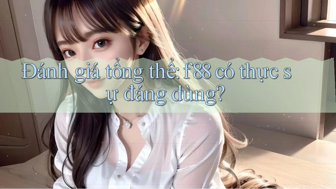 Đánh giá tổng thể: f88 có thực sự đáng dùng?
