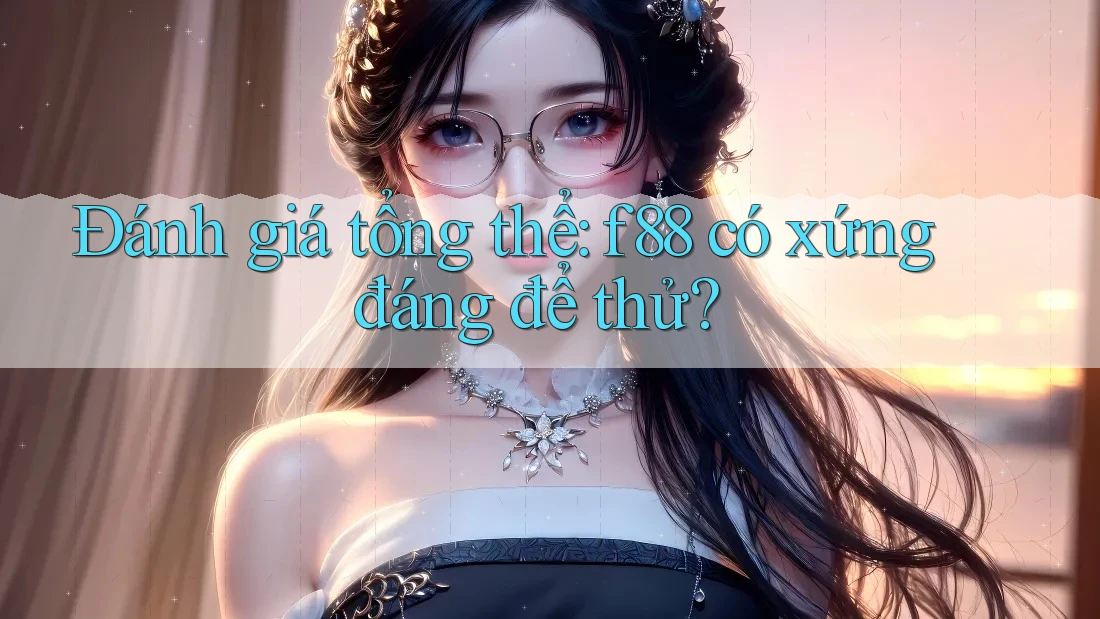 Đánh giá tổng thể: f88 có xứng đáng để thử?