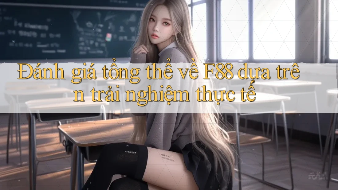 Đánh giá tổng thể về f88 dựa trên trải nghiệm thực tế Đánh giá tổng thể về f88 dựa trên trải nghiệm thực tế