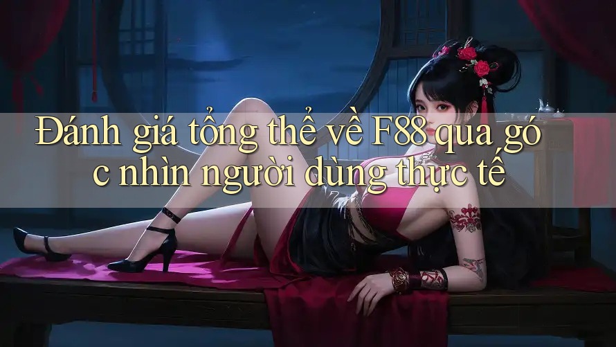Đánh giá tổng thể về F88 qua góc nhìn người dùng thực tế