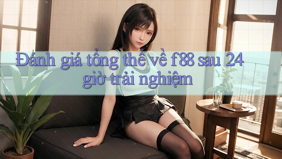 Đánh giá tổng thể về f88 sau 24 giờ trải nghiệm