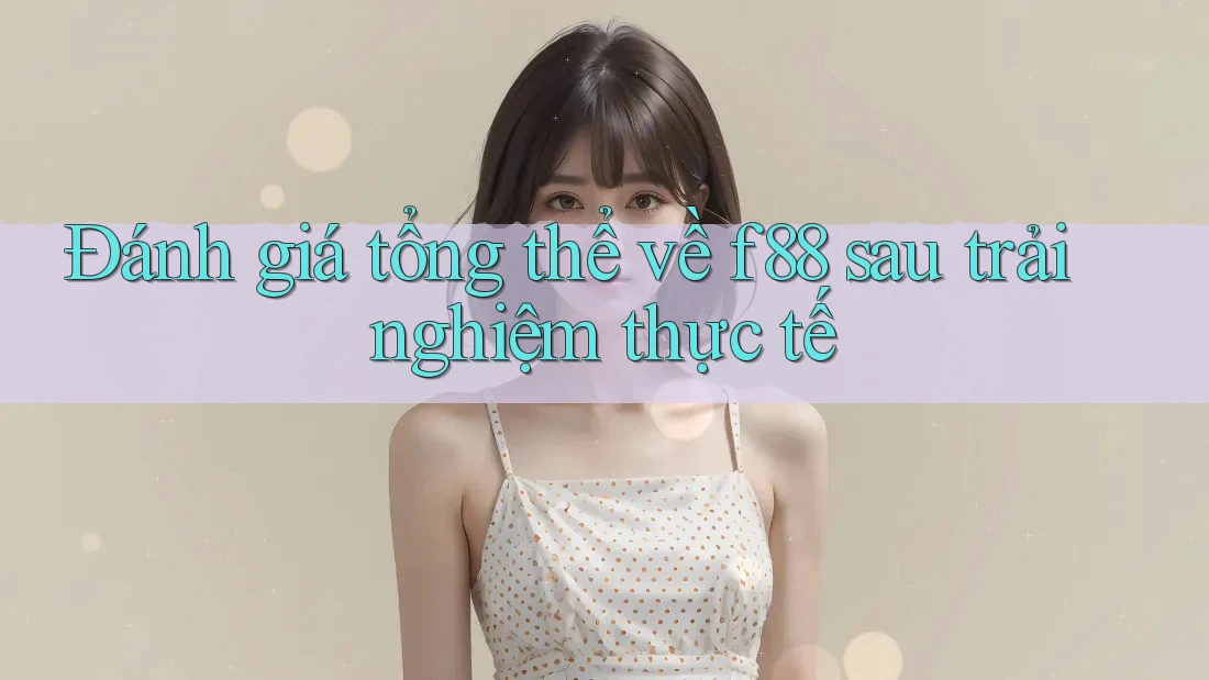 Đánh giá tổng thể về f88 sau trải nghiệm thực tế