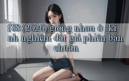 f88 (2026) giống nhau ở kinh nghiệm đắt giá phiên bản chuẩn