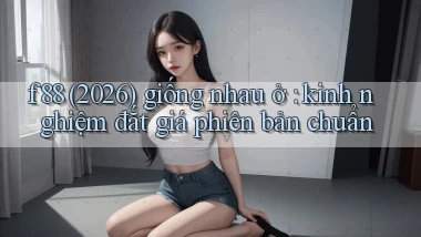 f88 (2026) giống nhau ở kinh nghiệm đắt giá phiên bản chuẩn