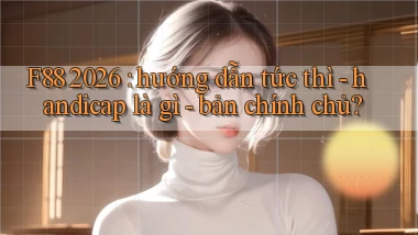 F88 2026 hướng dẫn tức thì   handicap là gì   bản chính chủ