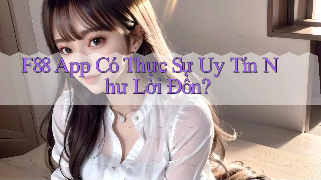 F88 App Có Thực Sự Uy Tín Như Lời Đồn?