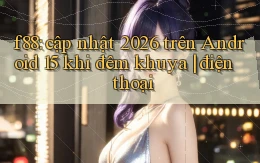 f88 cập nhật 2026 trên Android 15 khi đêm khuya điện thoại