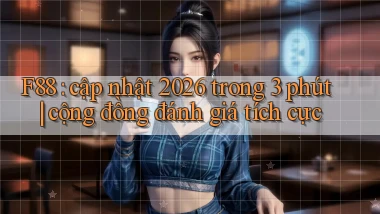 F88 cập nhật 2026 trong 3 phút cộng đồng đánh giá tích cực