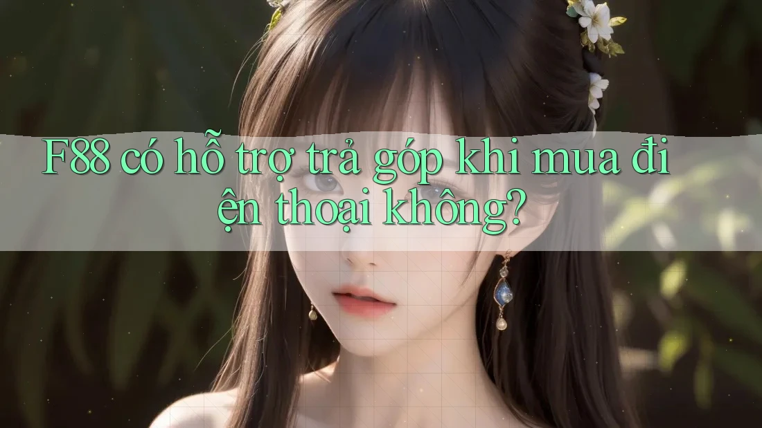 F88 có hỗ trợ trả góp khi mua điện thoại không?