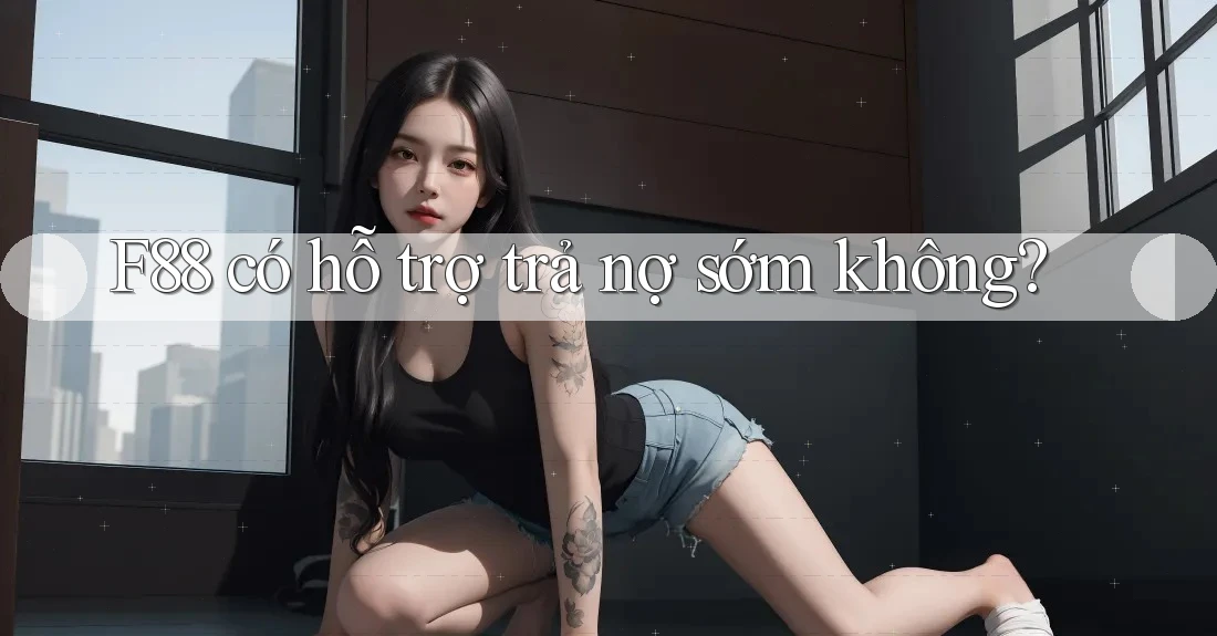 F88 có hỗ trợ trả nợ sớm không?
