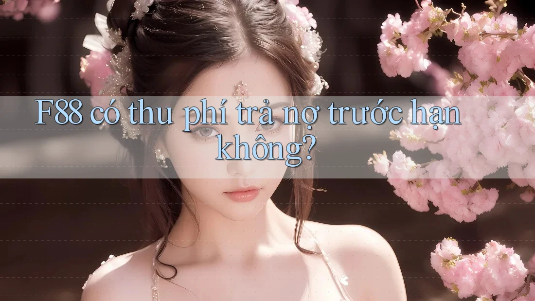 F88 có thu phí trả nợ trước hạn không? F88 có thu phí trả nợ trước hạn không?