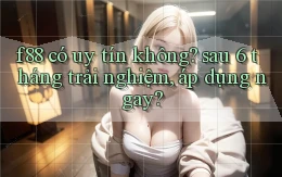 f88 có uy tín không sau 6 tháng trải nghiệm, áp dụng ngay