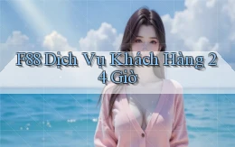 f88 Dịch vụ khách hàng 24 giờ