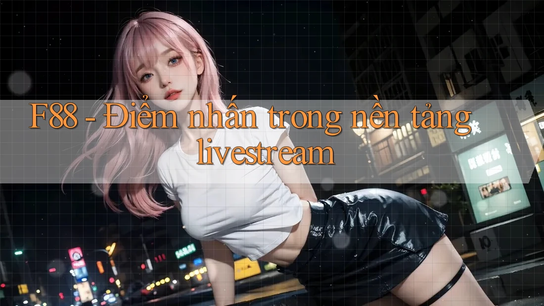 F88 - Điểm nhấn trong nền tảng livestream