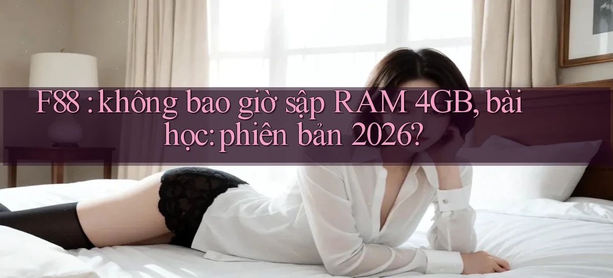 F88 không bao giờ sập RAM 4GB, bài học phiên bản 2026