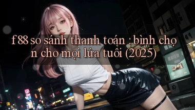 f88 so sánh thanh toán bình chọn cho mọi lứa tuổi (2025)