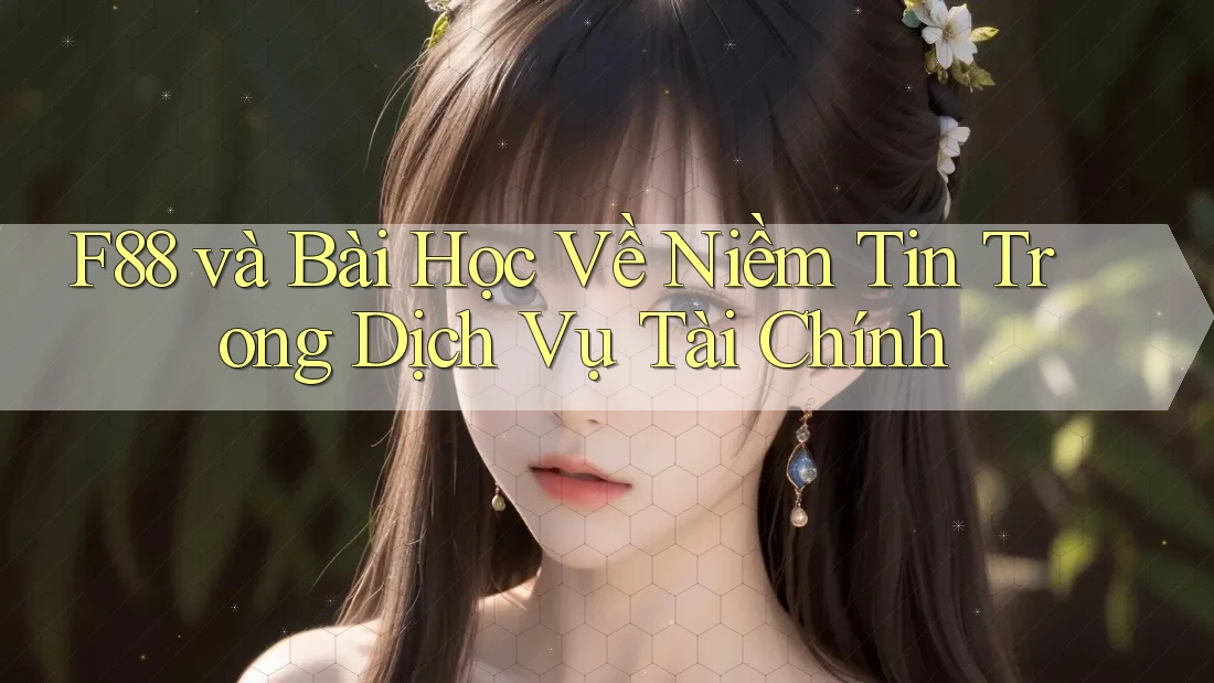 F88 và Bài Học Về Niềm Tin Trong Dịch Vụ Tài Chính F88 và Bài Học Về Niềm Tin Trong Dịch Vụ Tài Chính
