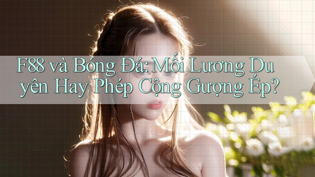 F88 và Bóng Đá: Mối Lương Duyên Hay Phép Cộng Gượng Ép?