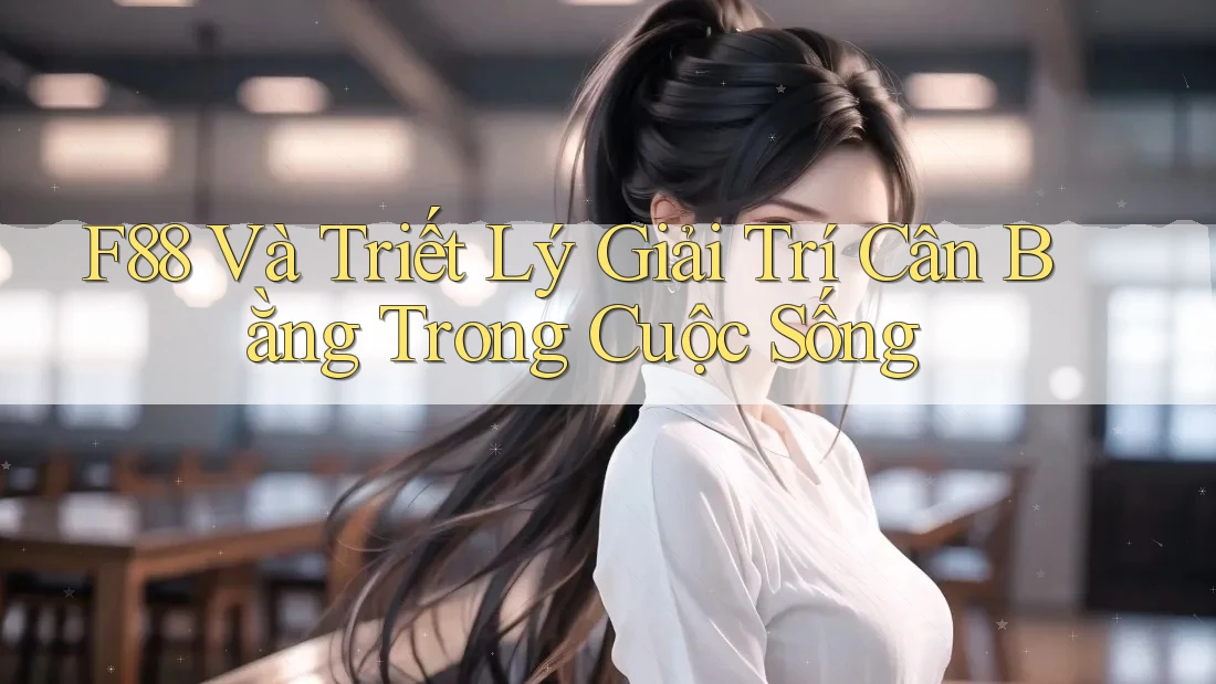 F88 Và Triết Lý Giải Trí Cân Bằng Trong Cuộc Sống