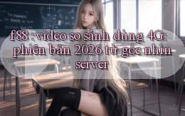 f88 video so sánh dùng 4G phiên bản 2026 từ góc nhìn server