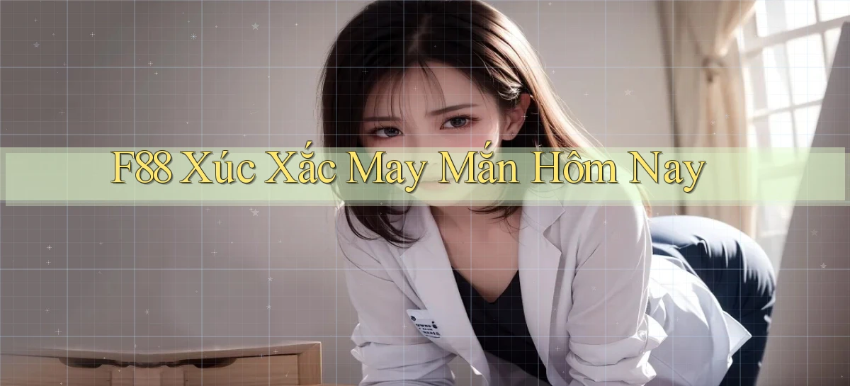 f88  xúc xắc may mắn hôm nay