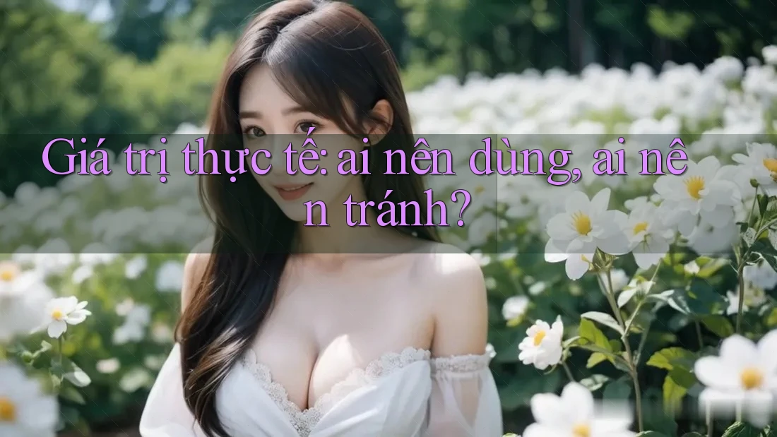 Giá trị thực tế: ai nên dùng, ai nên tránh?