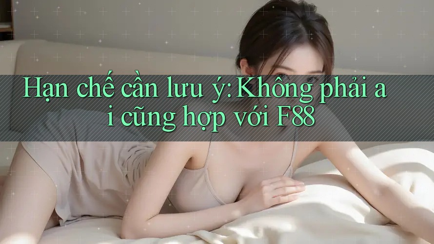 Hạn chế cần lưu ý: Không phải ai cũng hợp với F88