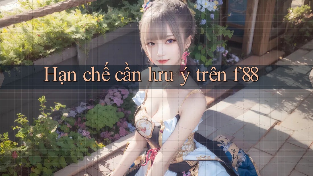 Hạn chế cần lưu ý trên f88 Hạn chế cần lưu ý trên f88