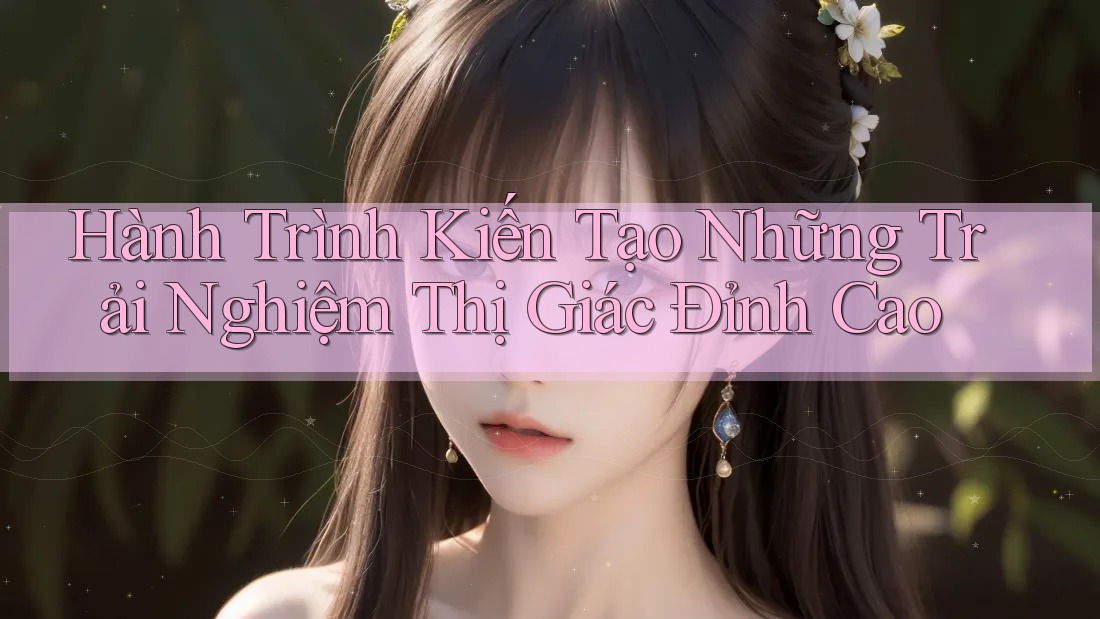 Hành Trình Kiến Tạo Những Trải Nghiệm Thị Giác Đỉnh Cao