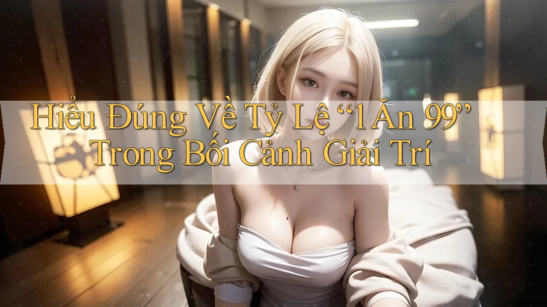 Hiểu Đúng Về Tỷ Lệ “1 Ăn 99” Trong Bối Cảnh Giải Trí
