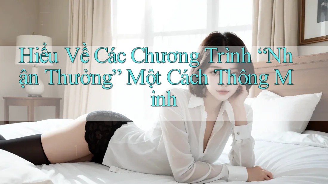 Hiểu Về Các Chương Trình “Nhận Thưởng” Một Cách Thông Minh