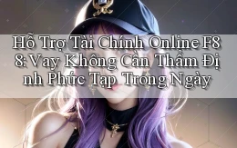 hỗ trợ tài chính online f88 vay không cần thẩm định phức tạp trong ngày