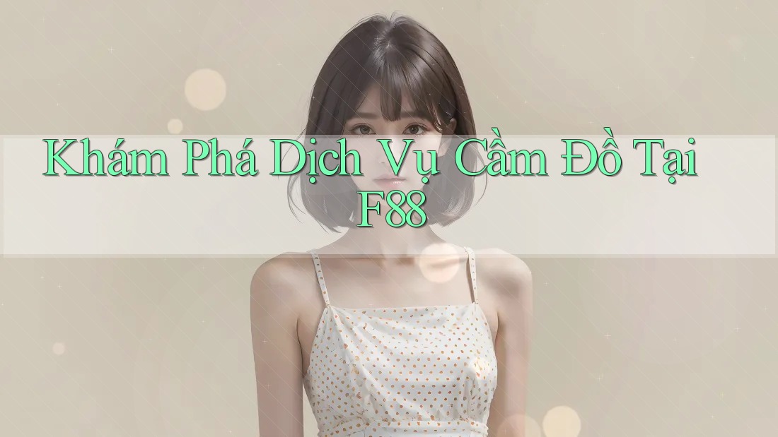 Khám Phá Dịch Vụ Cầm Đồ Tại F88 Khám Phá Dịch Vụ Cầm Đồ Tại F88