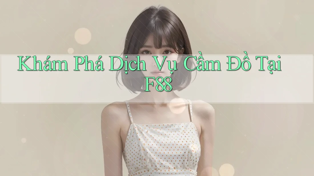 Khám Phá Dịch Vụ Cầm Đồ Tại F88 Khám Phá Dịch Vụ Cầm Đồ Tại F88