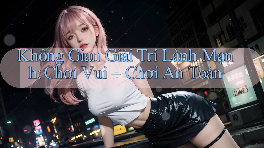 Không Gian Giải Trí Lành Mạnh: Chơi Vui, Chơi An Toàn Không Gian Giải Trí Lành Mạnh: Chơi Vui, Chơi An Toàn