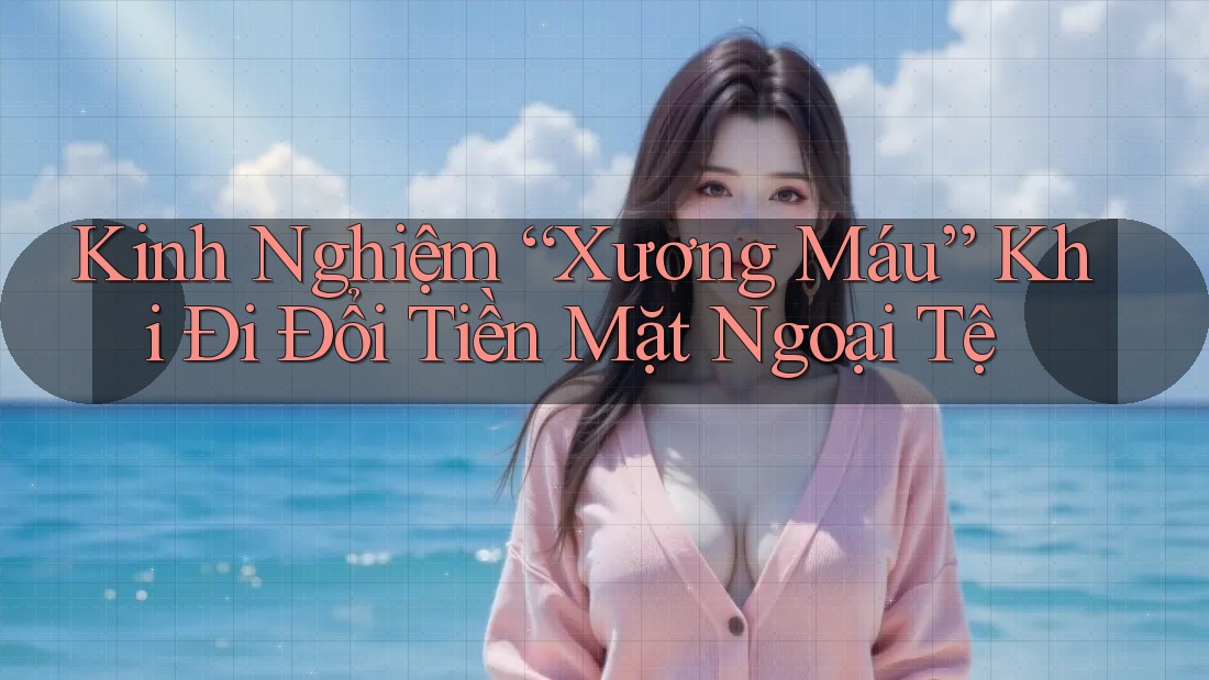 Kinh Nghiệm “Xương Máu” Khi Đi Đổi Tiền Mặt Ngoại Tệ