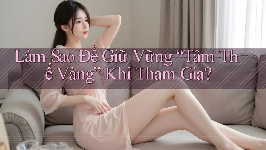 Làm Sao Để Giữ Vững “Tâm Thế Vàng” Khi Tham Gia? Làm Sao Để Giữ Vững “Tâm Thế Vàng” Khi Tham Gia?